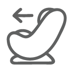 Symbol für nur Rückwärtsfahrt